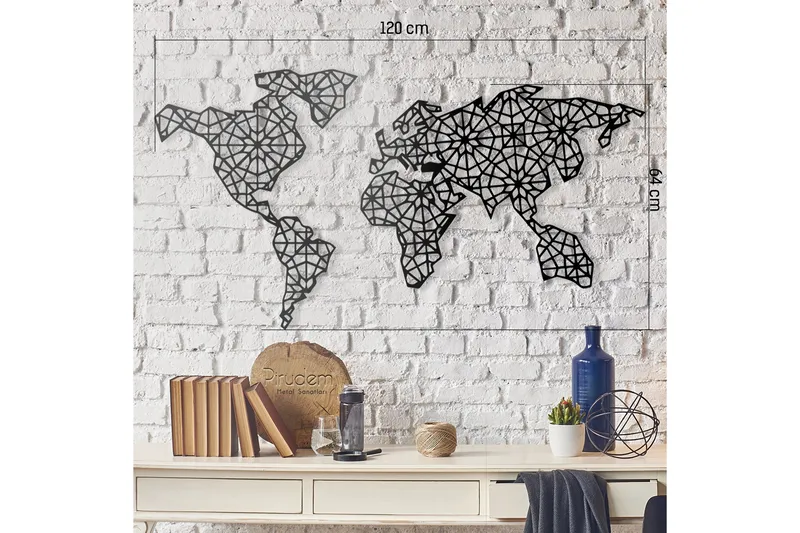 Dekorativ Väggaccessoar - Svart - Inredning & dekor - Väggdekor - Skyltar - Plåtskylt