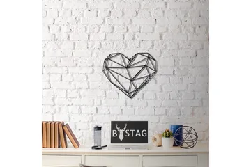 Dekorativ Väggaccessoar - Svart - Inredning & dekor - Väggdekor - Skyltar - Plåtskylt