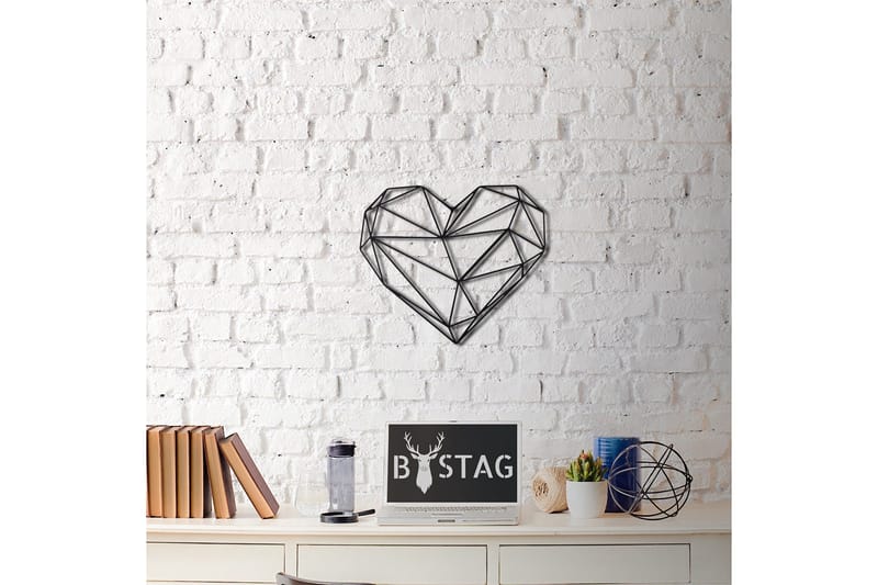 Dekorativ Väggaccessoar - Svart - Inredning & dekor - Väggdekor - Skyltar - Plåtskylt