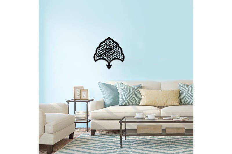 Dekorativ Väggaccessoar - Svart - Inredning & dekor - Väggdekor - Skyltar - Plåtskylt