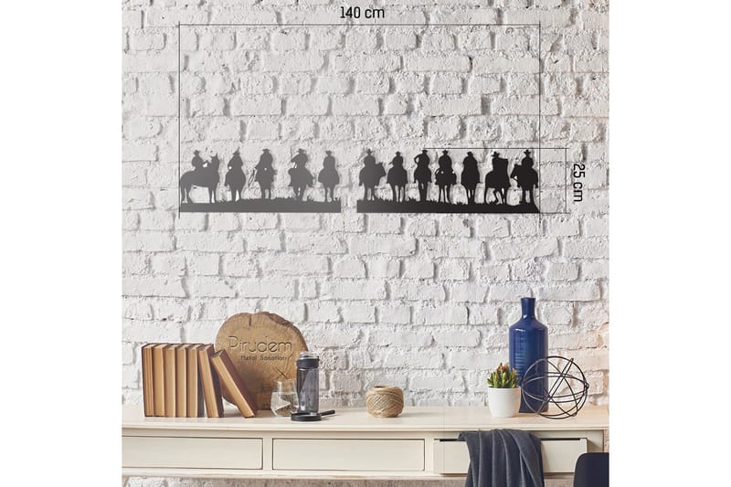 Dekorativ Väggaccessoar - Svart - Inredning & dekor - Väggdekor - Skyltar - Plåtskylt