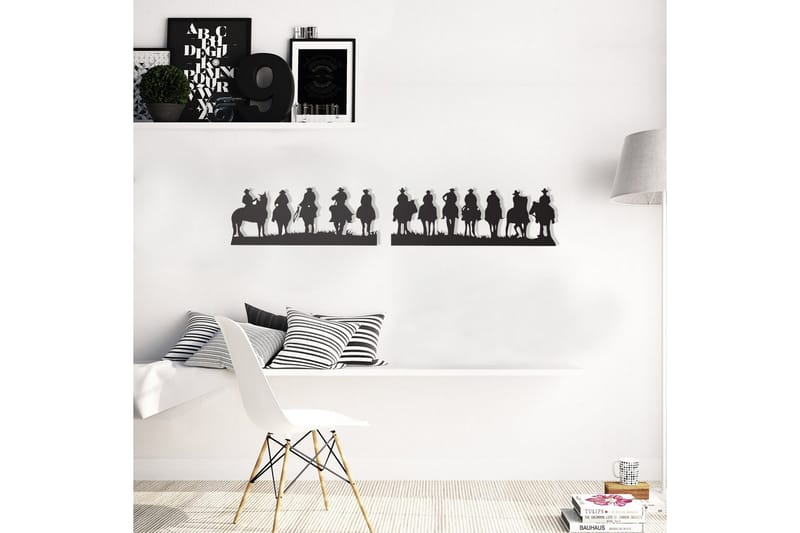 Dekorativ Väggaccessoar - Svart - Inredning & dekor - Väggdekor - Skyltar - Plåtskylt