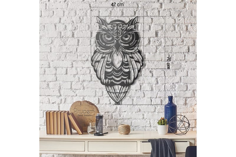 Dekorativ Väggaccessoar - Svart - Inredning & dekor - Väggdekor - Skyltar - Plåtskylt