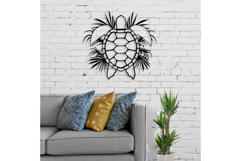 Dekorativ Väggaccessoar - Svart - Inredning & dekor - Väggdekor - Skyltar - Plåtskylt