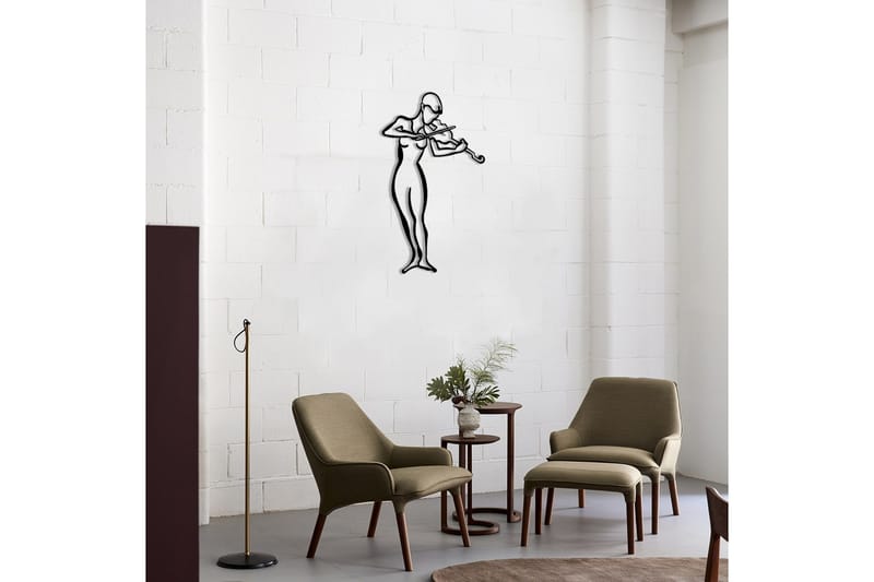 Dekorativ Väggaccessoar - Svart - Inredning & dekor - Väggdekor - Skyltar - Plåtskylt