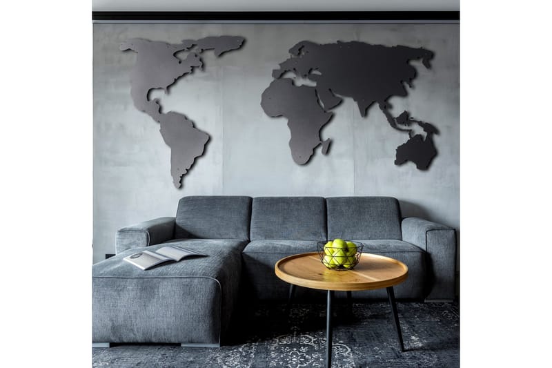 Dekorativ Väggaccessoar - Svart - Inredning & dekor - Väggdekor - Skyltar - Plåtskylt