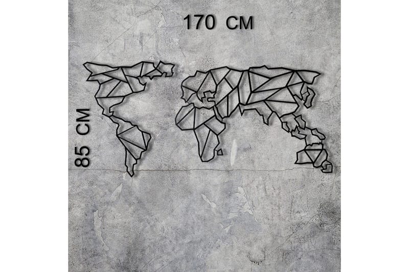 Dekorativ Väggaccessoar - Svart - Inredning & dekor - Väggdekor - Skyltar - Plåtskylt