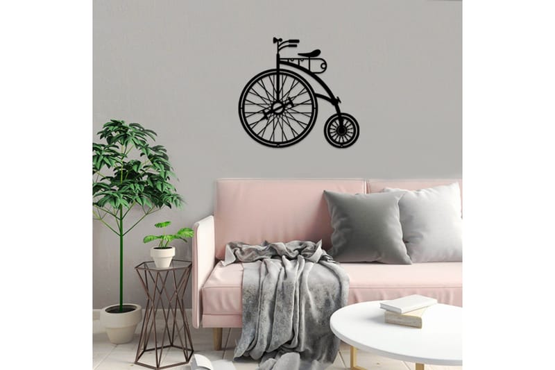 Dekorativ Väggaccessoar - Svart - Inredning & dekor - Väggdekor - Skyltar - Plåtskylt