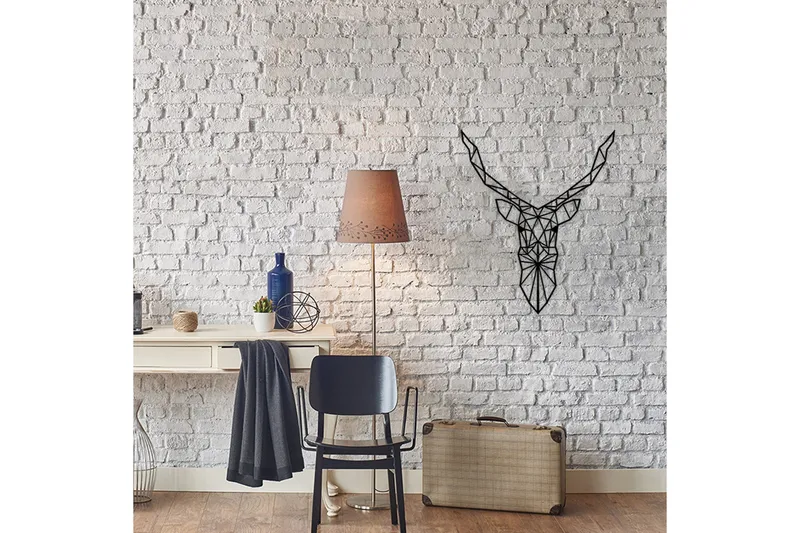 Dekorativ Väggaccessoar - Svart - Inredning & dekor - Väggdekor - Skyltar - Plåtskylt