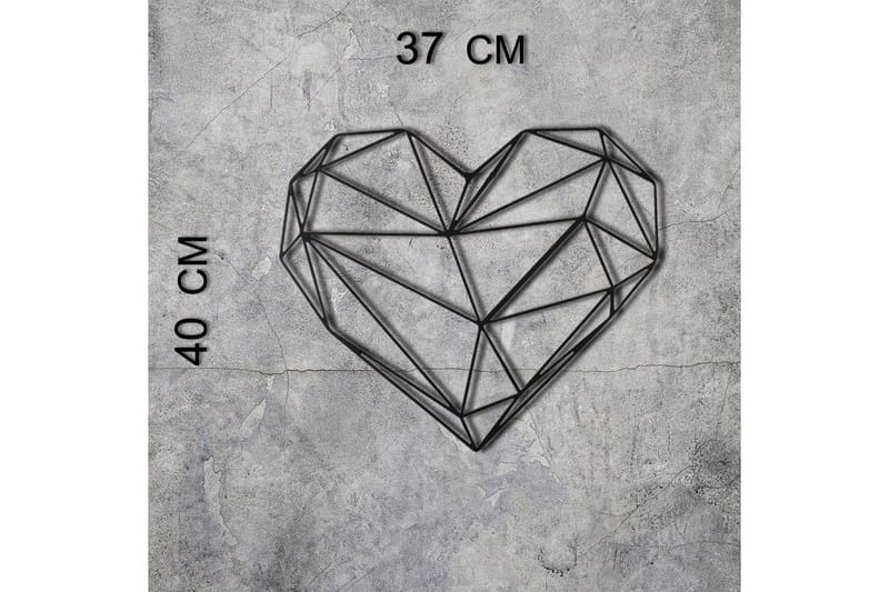 Dekorativ Väggaccessoar - Svart - Inredning & dekor - Väggdekor - Skyltar - Plåtskylt