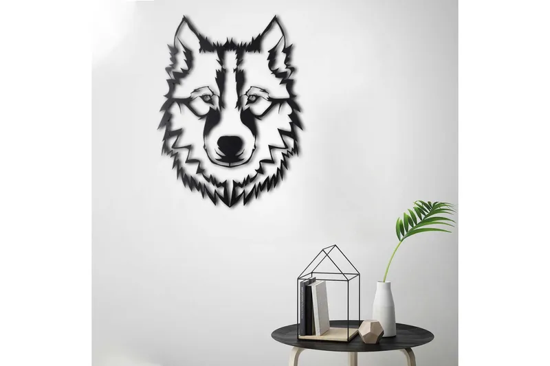 Dekorativ Väggaccessoar - Svart - Inredning & dekor - Väggdekor - Skyltar - Plåtskylt