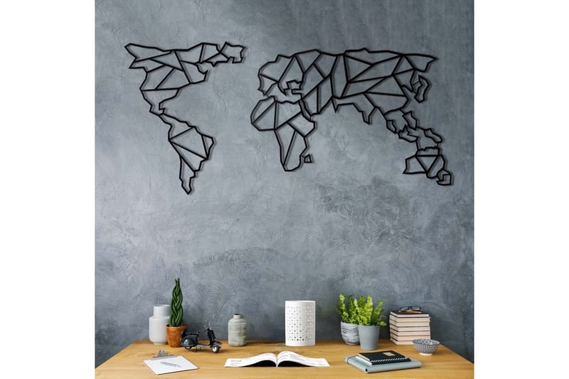 Dekorativ Väggaccessoar - Svart - Inredning & dekor - Väggdekor - Skyltar - Plåtskylt