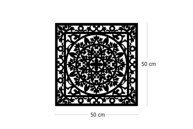 Dekorativ Väggaccessoar - Svart - Inredning & dekor - Väggdekor - Skyltar - Plåtskylt