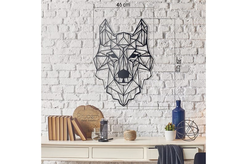 Dekorativ Väggaccessoar - Svart - Inredning & dekor - Väggdekor - Skyltar - Plåtskylt