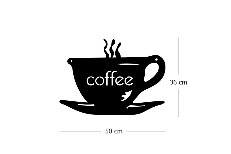 Dekorativ Väggaccessoar - Svart - Inredning & dekor - Väggdekor - Skyltar - Plåtskylt