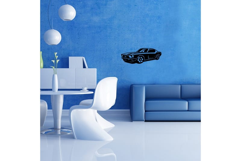 Dekorativ Väggaccessoar - Svart - Inredning & dekor - Väggdekor - Skyltar - Plåtskylt