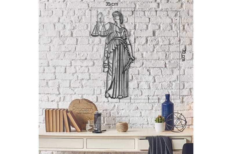 Dekorativ Väggaccessoar - Svart - Inredning & dekor - Väggdekor - Skyltar - Plåtskylt