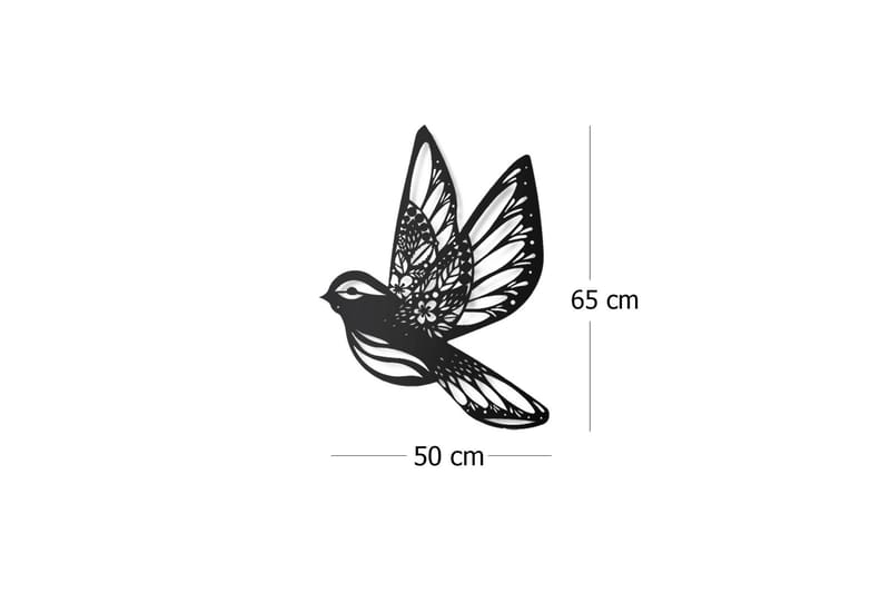 Dekorativ Väggaccessoar - Svart - Inredning & dekor - Väggdekor - Skyltar - Plåtskylt