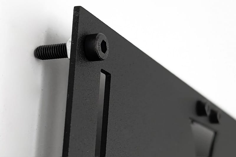 Dekorativ Väggdekor 49x49 cm - Svart - Inredning & dekor - Väggdekor - Skyltar - Plåtskylt