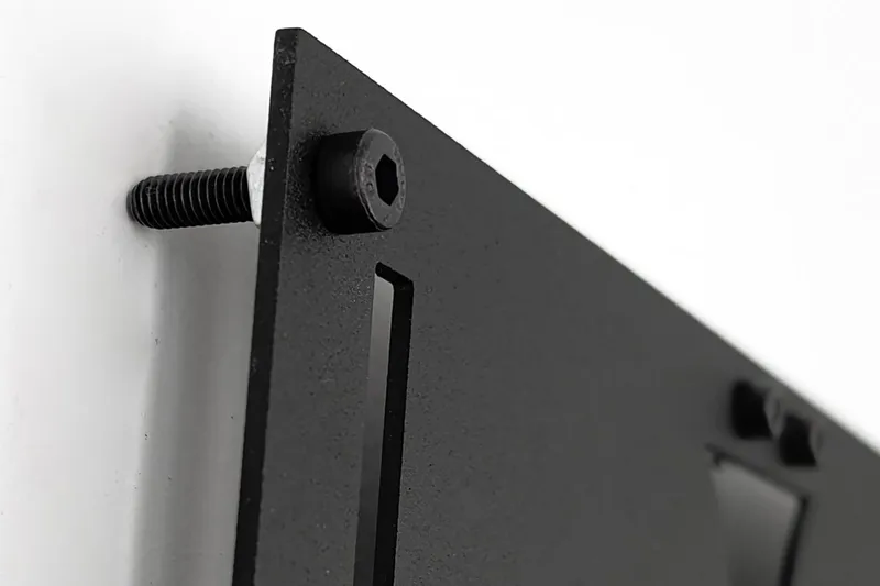 Dekorativ Väggdekor 74x49 cm - Svart - Inredning & dekor - Väggdekor - Skyltar - Plåtskylt