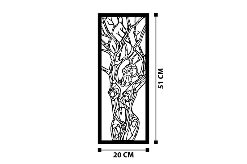 Destruction Väggdekor - Svart - Inredning & dekor - Väggdekor - Skyltar - Plåtskylt