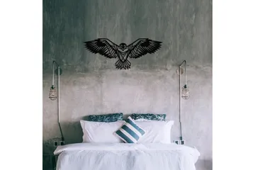 Eagle 3 Metal Decor Väggdekor - Svart - Inredning & dekor - Väggdekor - Skyltar - Plåtskylt