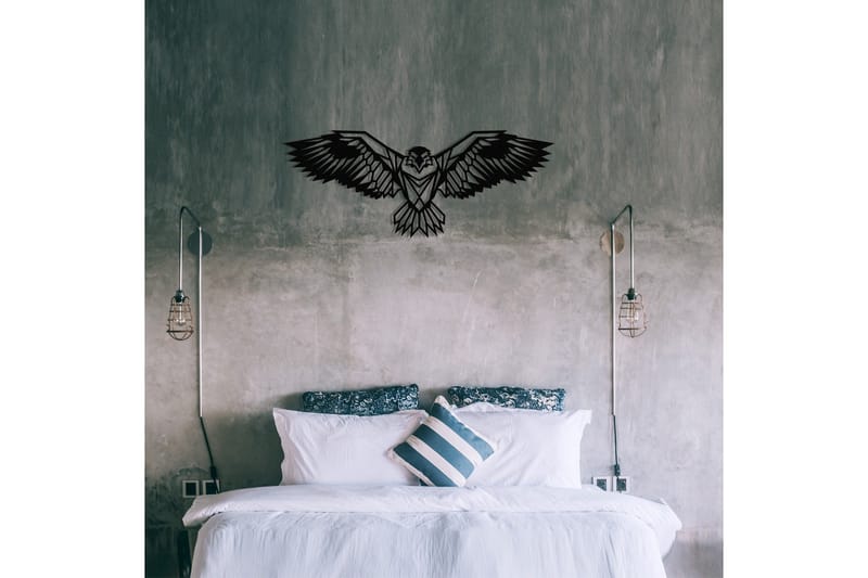 Eagle 3 Metal Decor Väggdekor - Svart - Inredning & dekor - Väggdekor - Skyltar - Plåtskylt