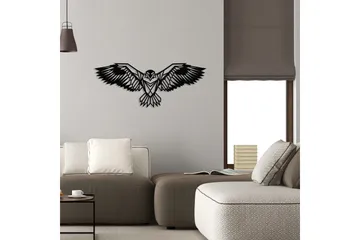 Eagle 3 Metal Decor Väggdekor - Svart - Inredning & dekor - Väggdekor - Skyltar - Plåtskylt