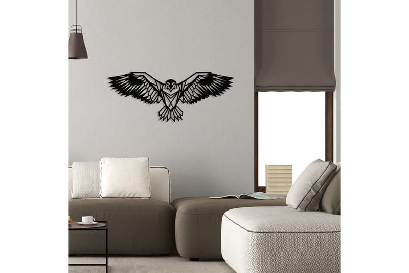 Eagle 3 Metal Decor Väggdekor - Svart - Inredning & dekor - Väggdekor - Skyltar - Plåtskylt
