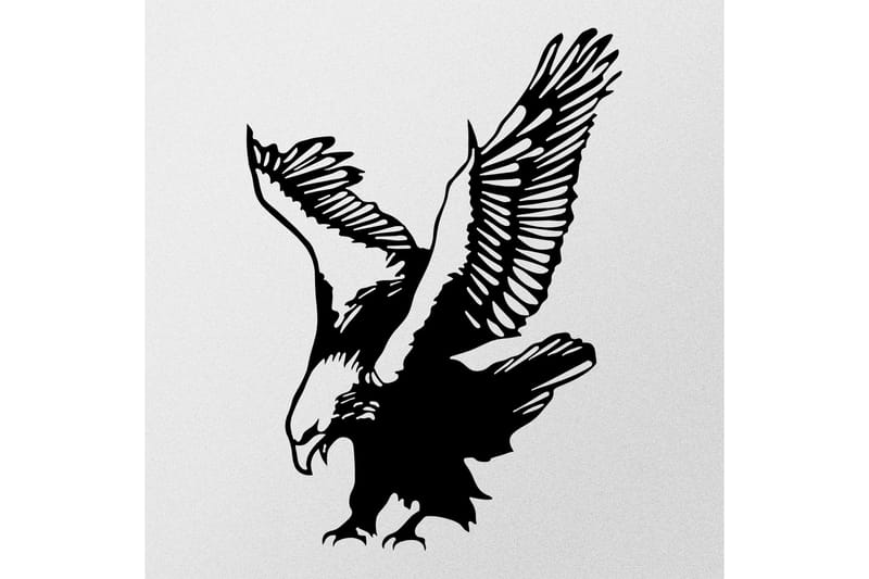 Eagle Metal Decor Väggdekor - Svart - Inredning & dekor - Väggdekor - Skyltar - Plåtskylt