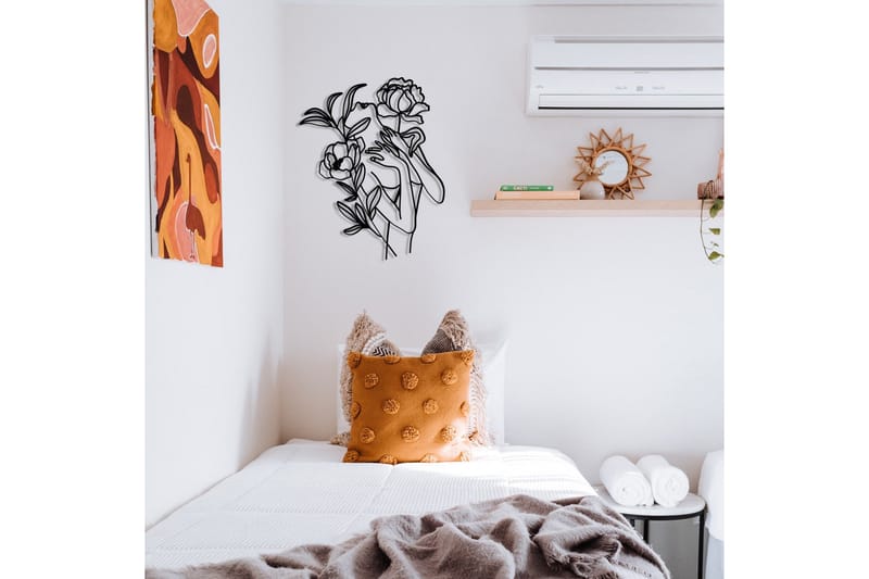 Elif Väggdekor - Svart - Inredning & dekor - Väggdekor - Skyltar - Plåtskylt