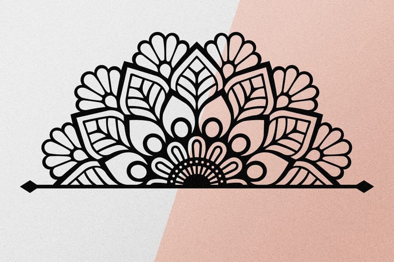 Esila Väggdekor - Svart - Inredning & dekor - Väggdekor - Skyltar - Plåtskylt