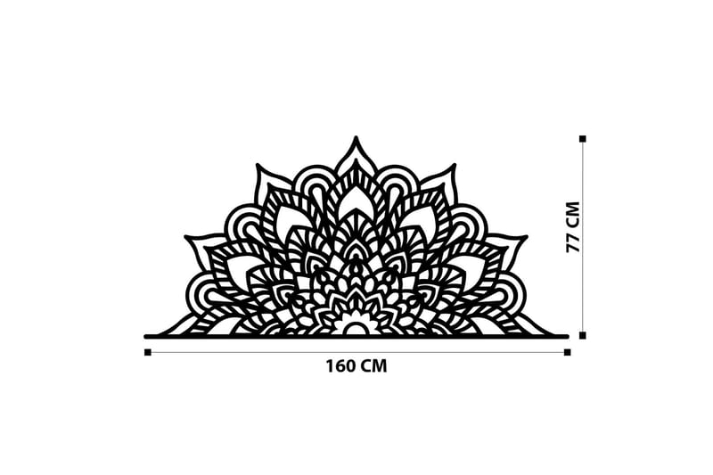 Esperanza Väggdekor - Svart - Inredning & dekor - Väggdekor - Skyltar - Plåtskylt