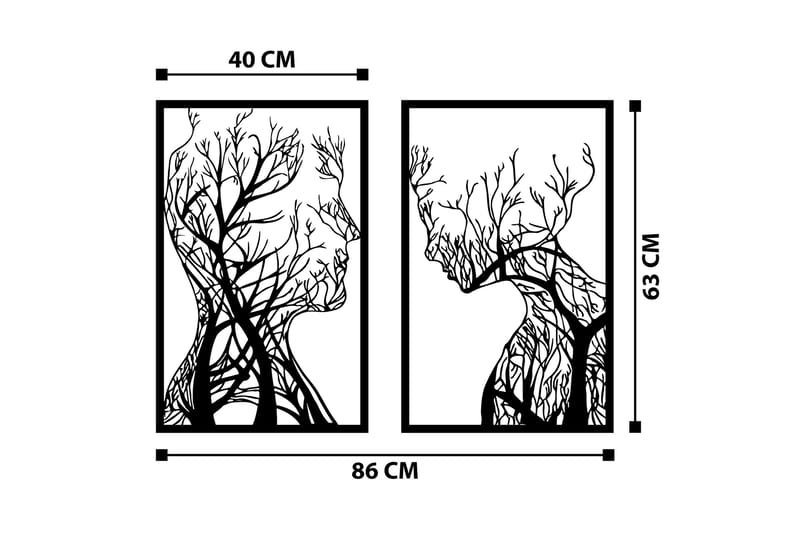 Extinction Väggdekor - Svart - Inredning & dekor - Väggdekor - Skyltar - Plåtskylt