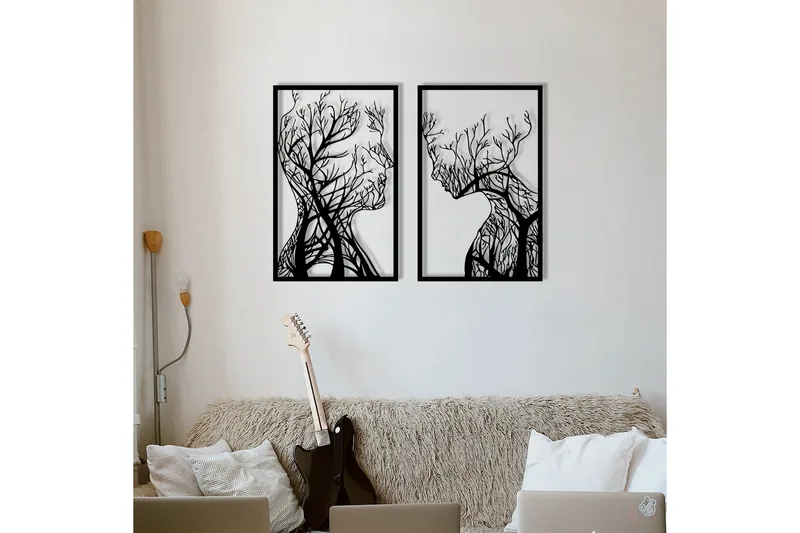 Extinction Väggdekor - Svart - Inredning & dekor - Väggdekor - Skyltar - Plåtskylt