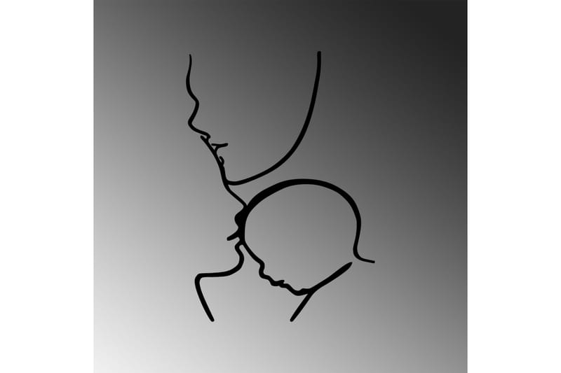 Family Väggdekor - Svart - Inredning & dekor - Väggdekor - Skyltar - Plåtskylt