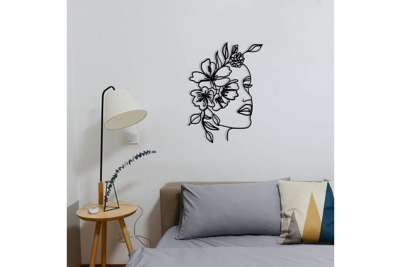 Farfalla Väggdekor - Svart - Inredning & dekor - Väggdekor - Skyltar - Plåtskylt