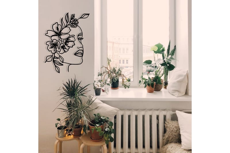 Farfalla Väggdekor - Svart - Inredning & dekor - Väggdekor - Skyltar - Plåtskylt