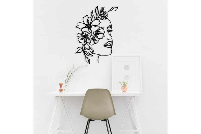 Farfalla Väggdekor - Svart - Inredning & dekor - Väggdekor - Skyltar - Plåtskylt