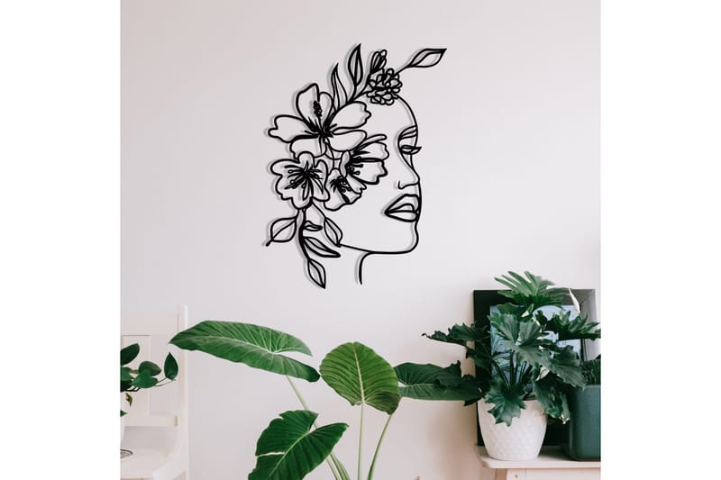 Farfalla Väggdekor - Svart - Inredning & dekor - Väggdekor - Skyltar - Plåtskylt