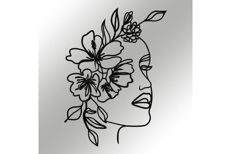 Farfalla Väggdekor - Svart - Inredning & dekor - Väggdekor - Skyltar - Plåtskylt