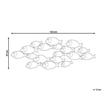 Fermium Väggdekoration 123 cm - Grön - Inredning & dekor - Väggdekor - Skyltar - Plåtskylt