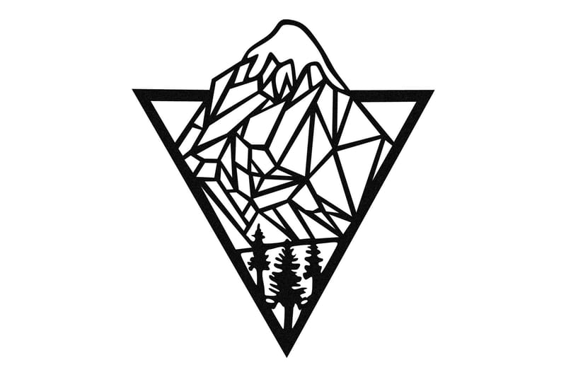 GÖKOTTA Väggdekor Svart - Inredning & dekor - Väggdekor - Skyltar - Plåtskylt