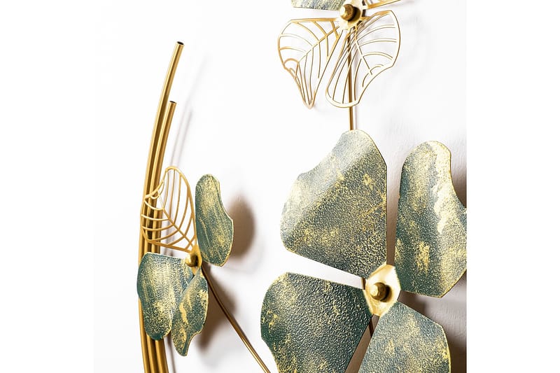 Haiyang Väggdekor - Grön/Guld - Inredning & dekor - Väggdekor - Skyltar - Plåtskylt