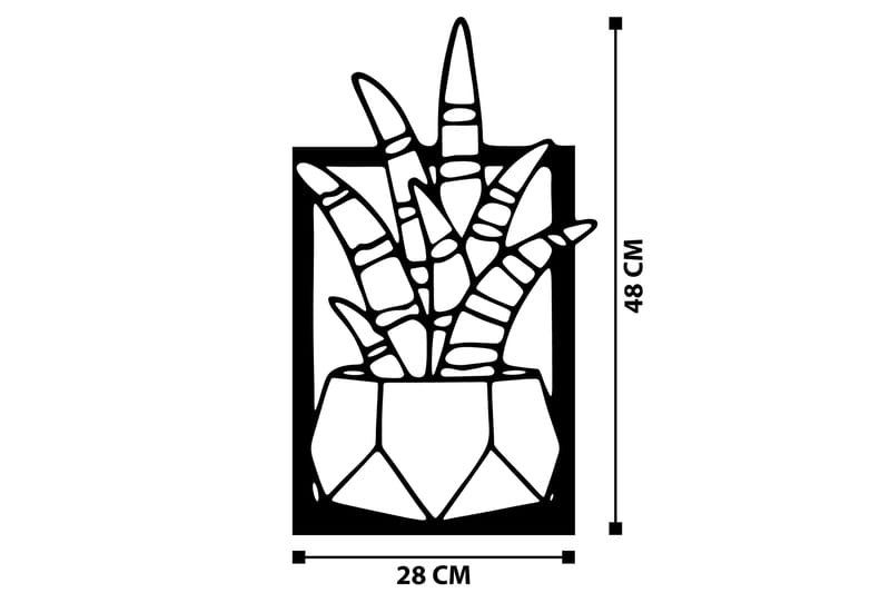 Havsala Väggdekor - Svart - Inredning & dekor - Väggdekor - Skyltar - Plåtskylt