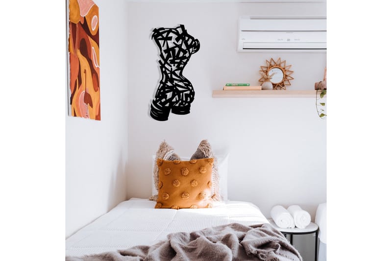 Hemdem Väggdekor - Svart - Inredning & dekor - Väggdekor - Skyltar - Plåtskylt