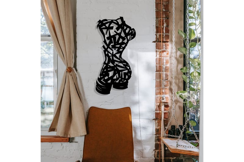 Hemdem Väggdekor - Svart - Inredning & dekor - Väggdekor - Skyltar - Plåtskylt