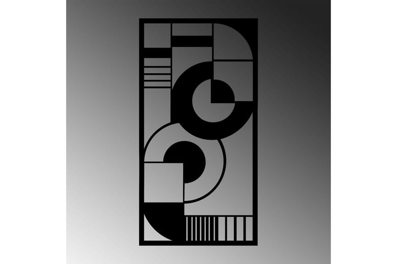 Hypnosis 2 Väggdekor - Svart - Inredning & dekor - Väggdekor - Skyltar - Plåtskylt