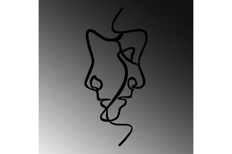 Interior Väggdekor - Svart - Inredning & dekor - Väggdekor - Skyltar - Plåtskylt