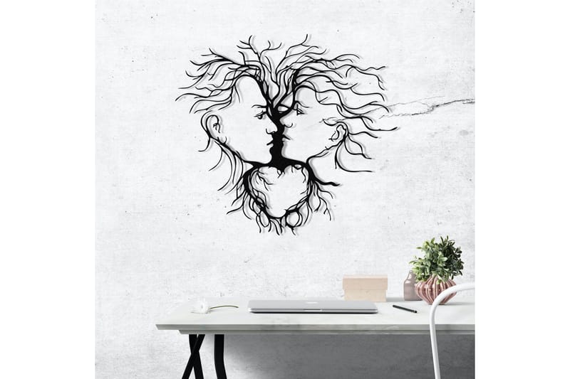 Intrigue Väggdekor - Svart - Inredning & dekor - Väggdekor - Skyltar - Plåtskylt